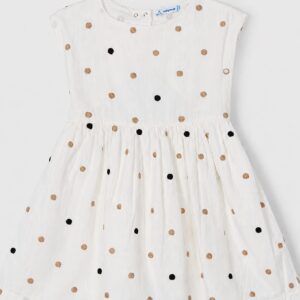 Vestido niña lunares