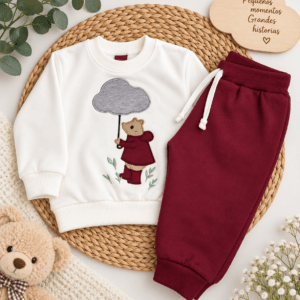 CONJUNTO OSITO LLUVIA