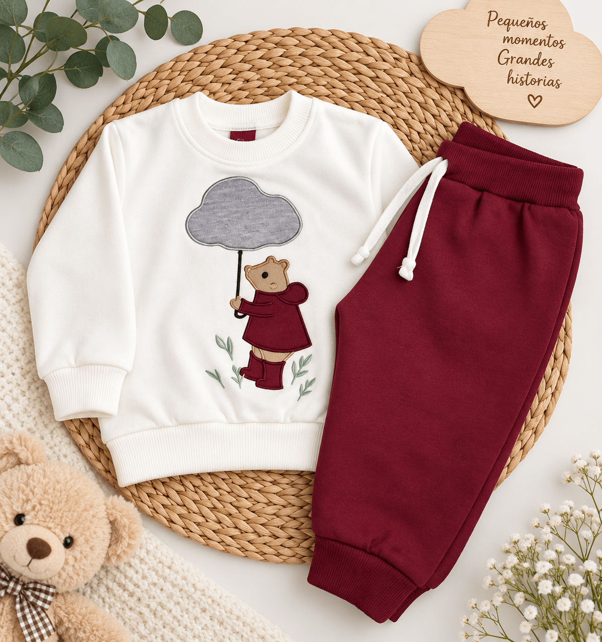 CONJUNTO OSITO LLUVIA